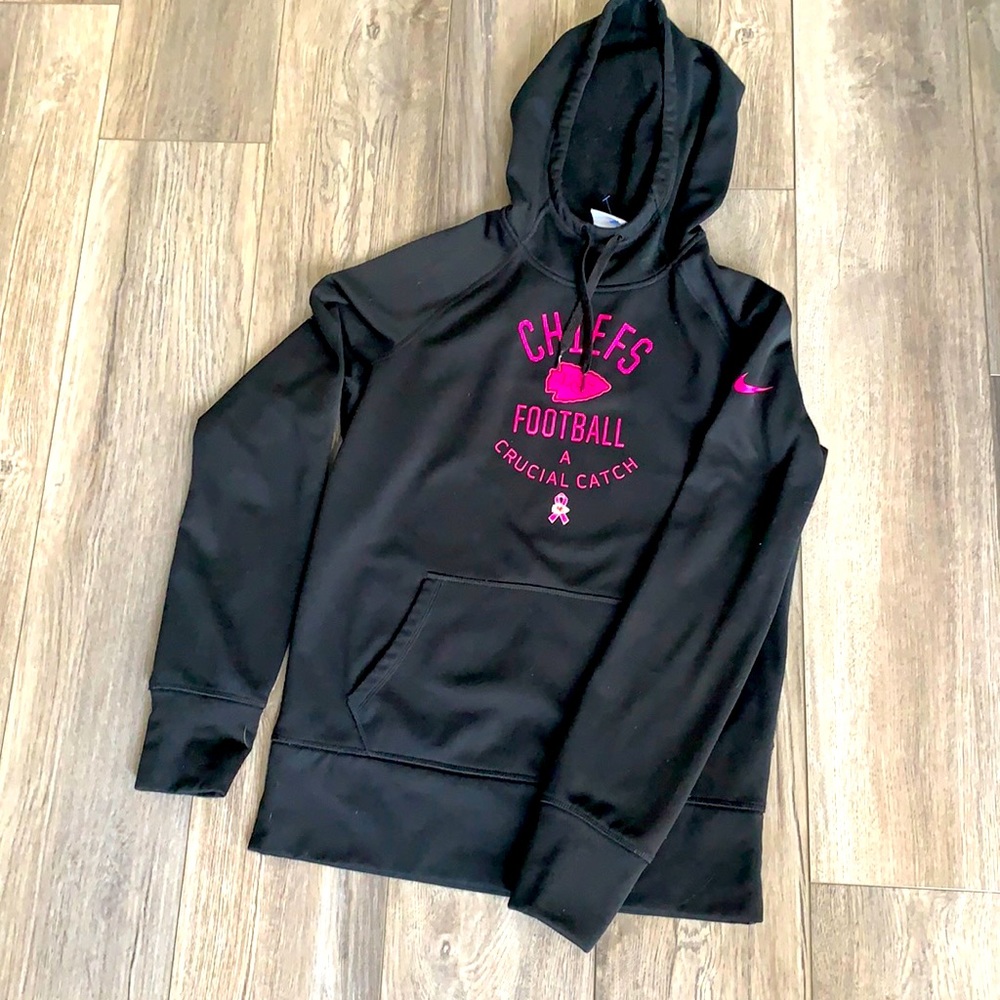 Chiefs football a critical catch Nike hoodie